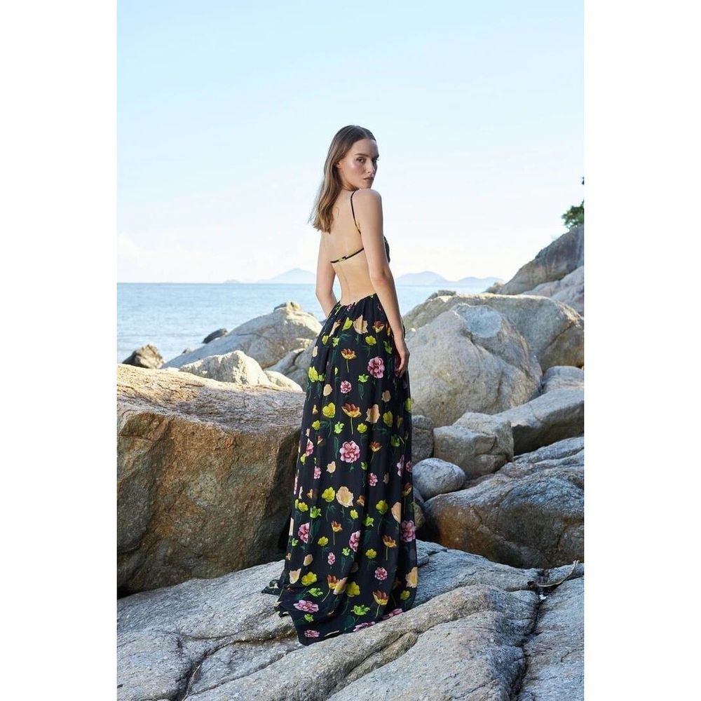 Free People SAU LEE Giselle Gown Size 14 - Picture 4 of 7